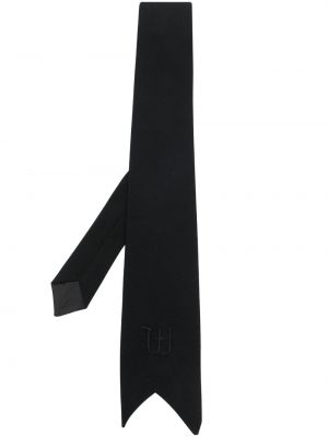 Вратовръзка бродирана Winnie Ny черно