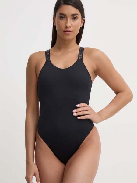 Jednodijelni kupaći kostim Nike crna