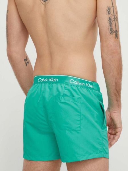 Kratke hlače Calvin Klein zelena
