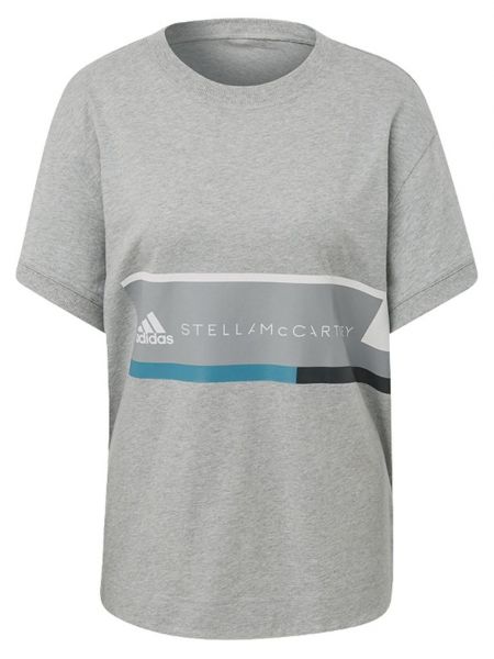 Koszulka sportowa Adidas By Stella Mccartney szara