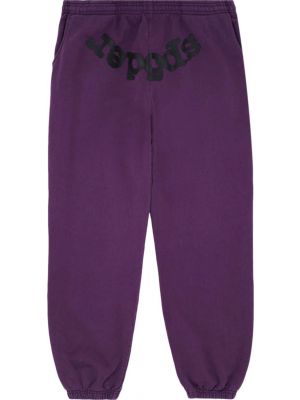 Спортивные штаны Sp5der фиолетовые