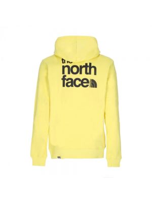 Bluza z kapturem The North Face żółta