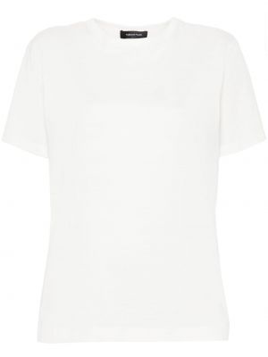 Koszulka bawełniana Fabiana Filippi biała