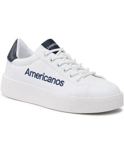 Sneakersy Americanos białe