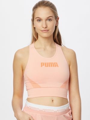 Sutien sport Puma portocaliu
