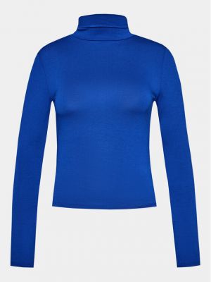 Блуза Gina Tricot синьо