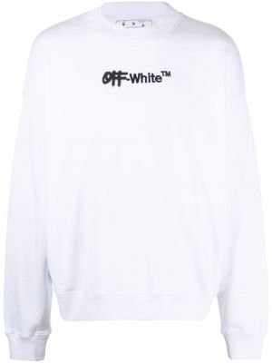 Trykt sweatshirt Off-white hvit