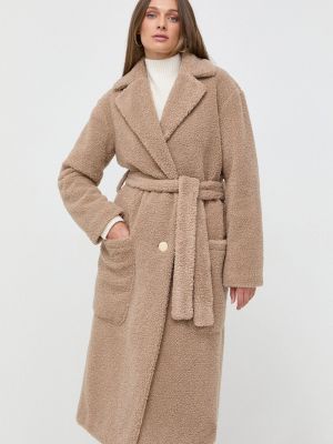 Béžový kabát Armani Exchange