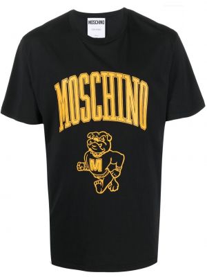 T-shirt Moschino svart