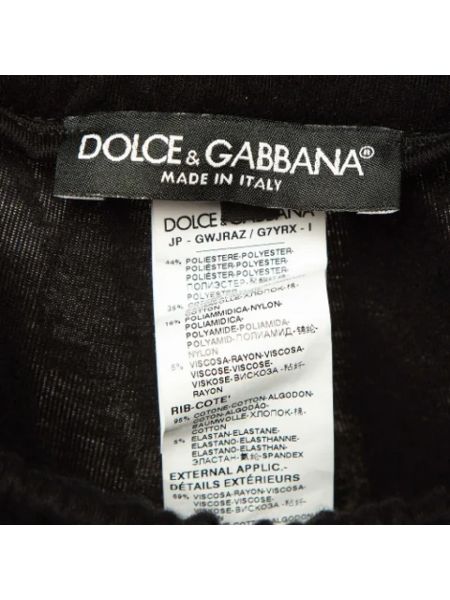 Pantalones de malla Dolce & Gabbana Pre-owned negro
