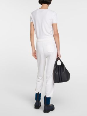 Pantalones de chándal Loro Piana blanco