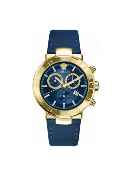 Niebieski zegarek Versace