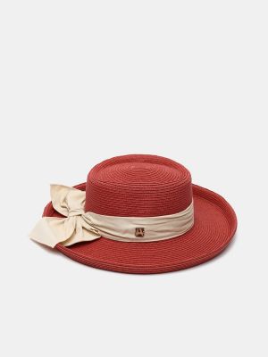 Sombrero con lazo Aranda rojo