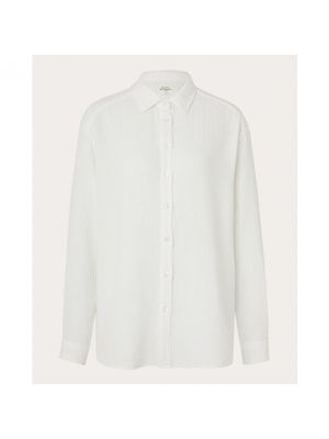 Camisa de algodón Hartford blanco