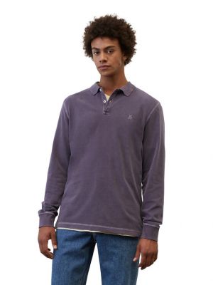 Polo marškinėliai Marc O'polo violetinė