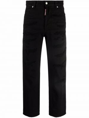 Straight leg-jeans Dsquared2 svart