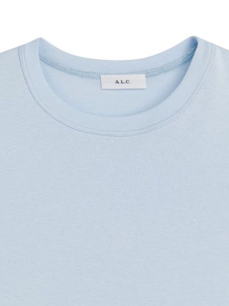 Koszulka bawełniana A.l.c. niebieska