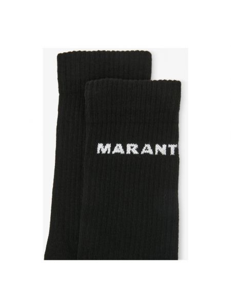 Calcetines de algodón Isabel Marant negro