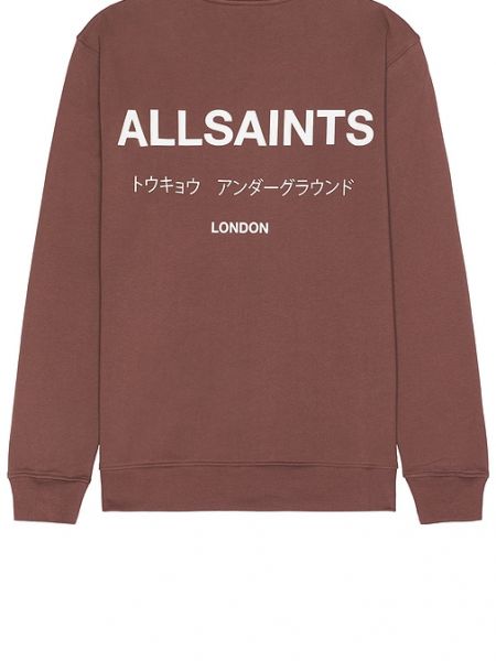 Strick sweatshirt mit rundhalsausschnitt Allsaints