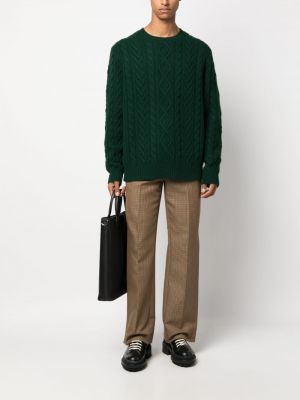 Kaschmir woll wildleder pullover Polo Ralph Lauren grün