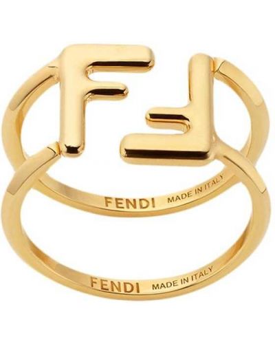 Кільце з логотипом Fendi