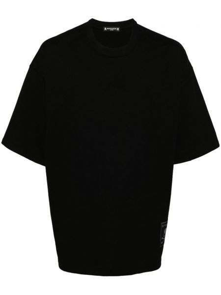 Βαμβακερή μπλούζα Mastermind Japan μαύρο
