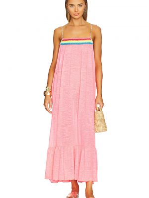 Плетеное платье Pitusa розовое
