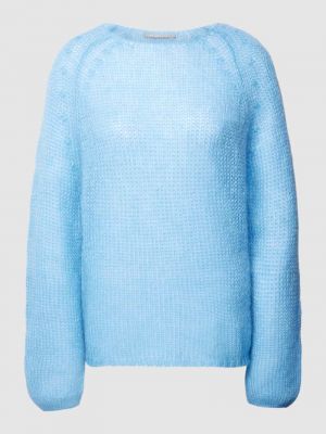 Dzianinowy sweter w jednolitym kolorze (the Mercer) N.y.