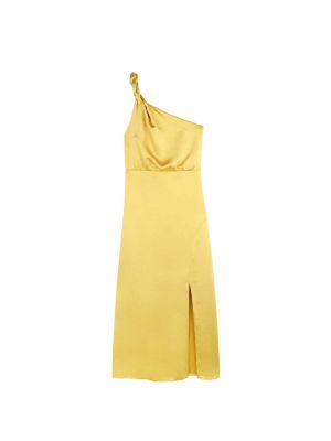 Коктейлна рокля Scalpers жълто