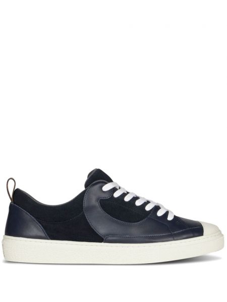 Leder sneaker Etro blau