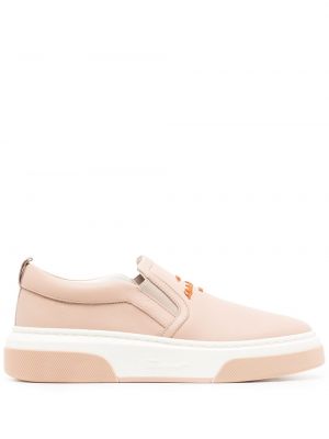 Sneakers med slip-on Ferragamo rosa