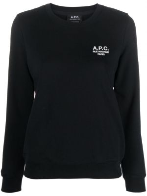 Siuvinėtas džemperis A.p.c. juoda