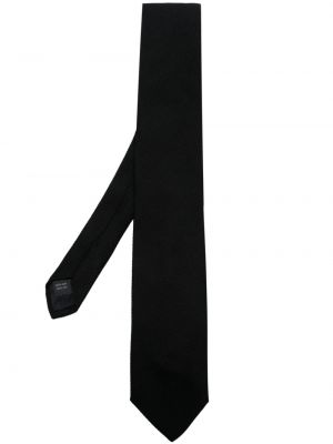 Selyem nyakkendő Fursac fekete