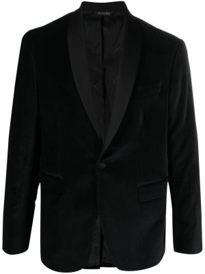 Žametni blazer iz rebrastega žameta Costume National Contemporary črna
