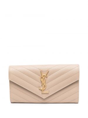 Cartera Saint Laurent dorado