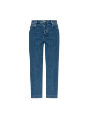 Straight jeans A.p.c. blau
