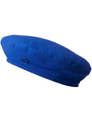 Baskenmütze Maison Michel blau