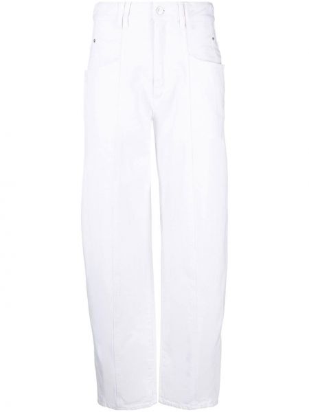 Jeans baggy Isabel Marant bianco