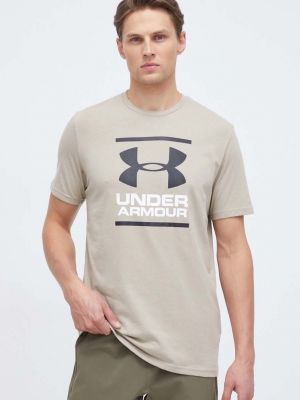 Тениска с дълъг ръкав с принт Under Armour