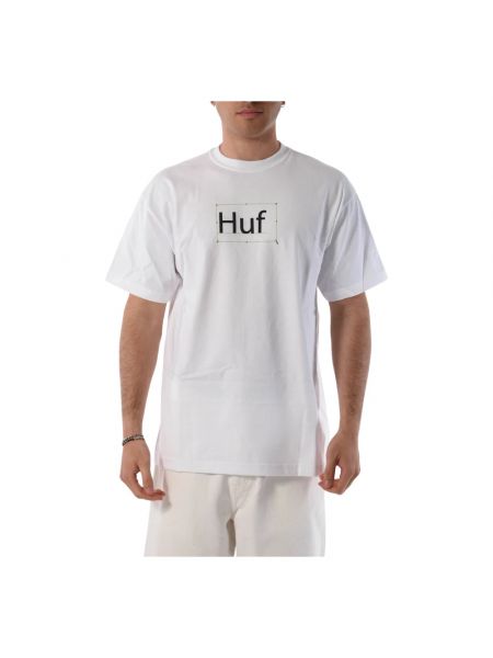 T-shirt aus baumwoll Huf weiß