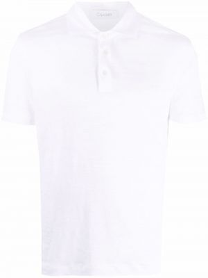 Поло тениска slim Cruciani бяло