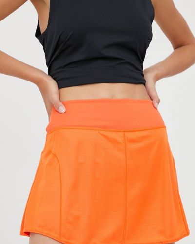 Mini suknja Adidas Performance narančasta