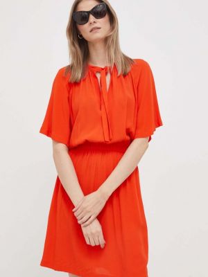 Mini haljina United Colors Of Benetton narančasta