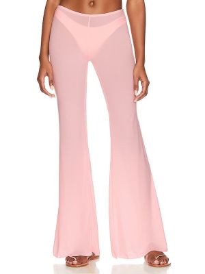 Pantaloni a vita bassa Indah rosa