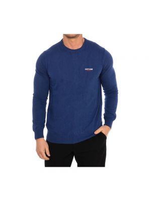 Sweatshirt Roberto Cavalli blau