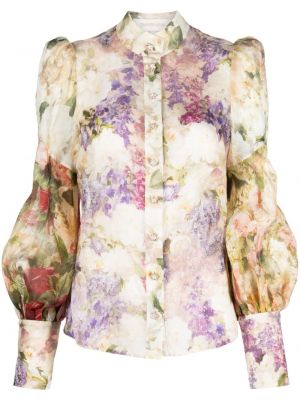 Bluza s cvetličnim vzorcem s potiskom Zimmermann