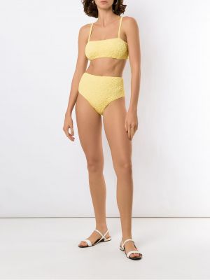 Žakardinis bikinis Clube Bossa geltona