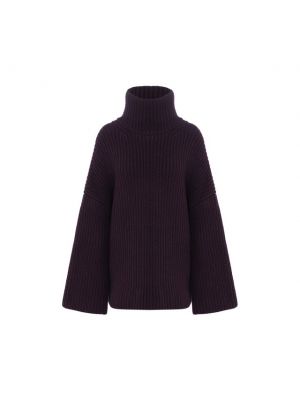 Шерстяной свитер Nanushka, фиолетовый