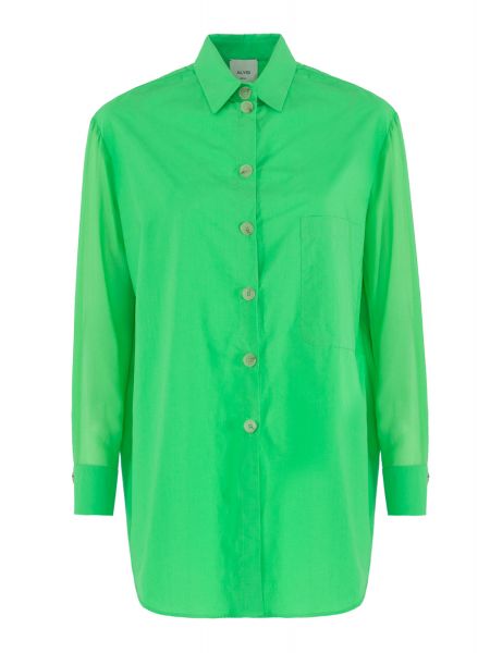 Рубашка Alysi зеленая