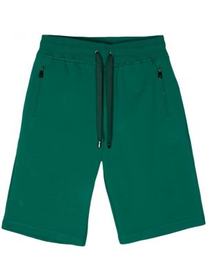 Pamut rövidnadrág Dolce & Gabbana zöld